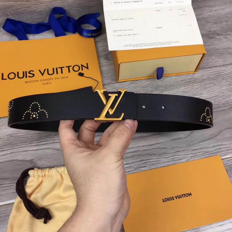 LV Belt 34mmX95-110CM 7D  (200)