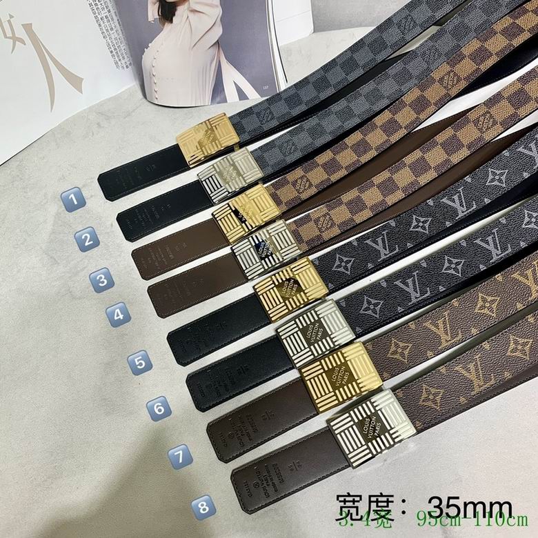 LV Belt 34mmX95-110CM 7D  (30)