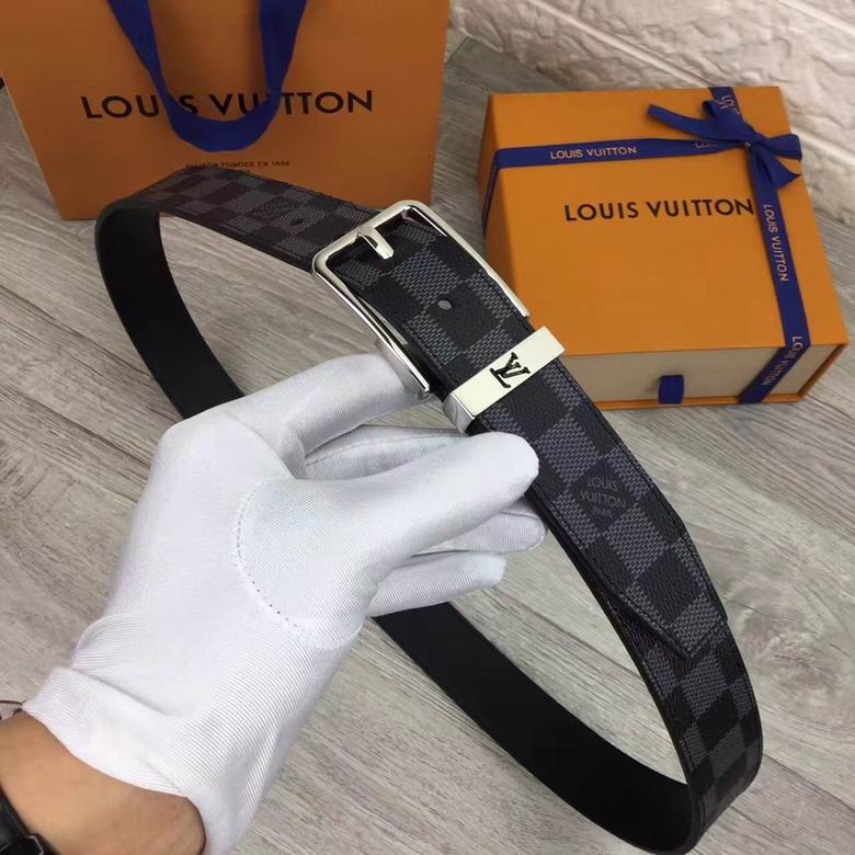 LV Belt 34mmX95-125CM  7D  (10)