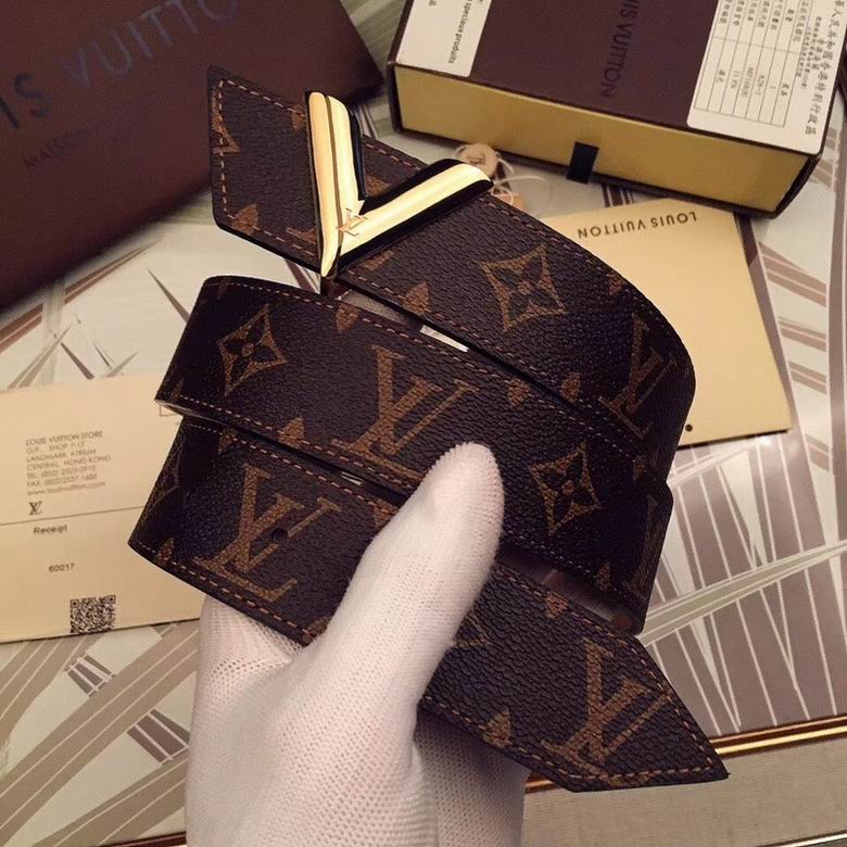 LV Belt 34mmX95-125CM  7D  (14)