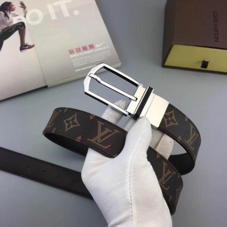 LV Belt 34mmX95-125CM  7D  (2)