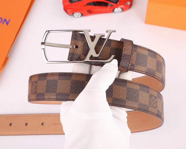 LV Belt 34mmX95-125CM  7D  (2)