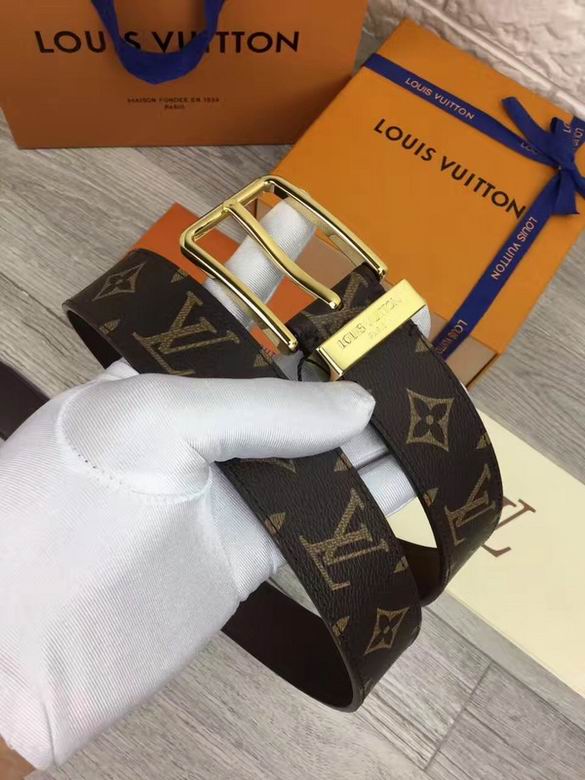 LV Belt 34mmX95-125CM  7D  (2)
