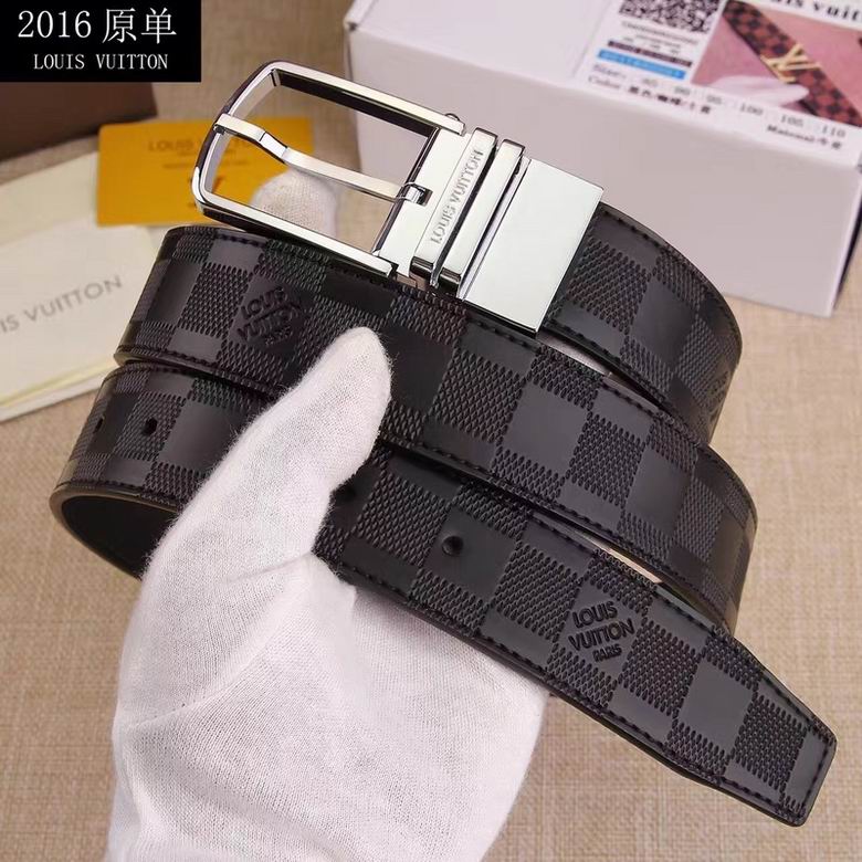 LV Belt 34mmX95-125CM  7D  (2)