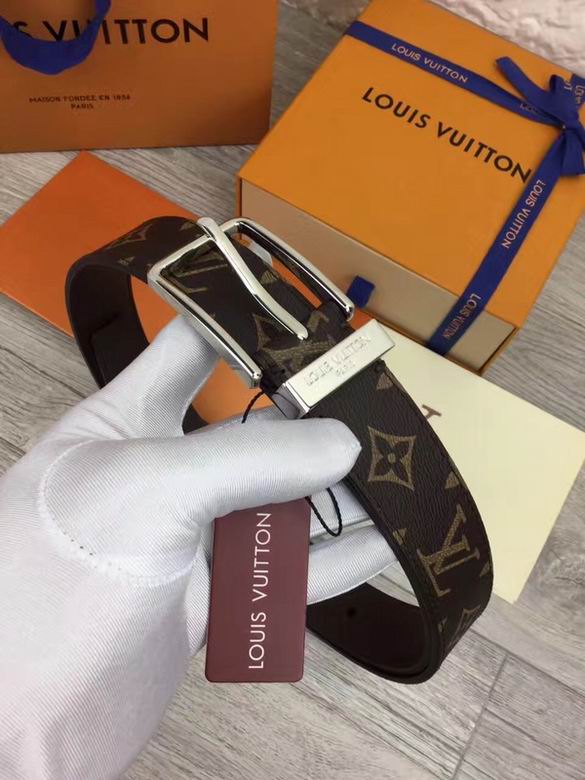 LV Belt 34mmX95-125CM  7D  (4)