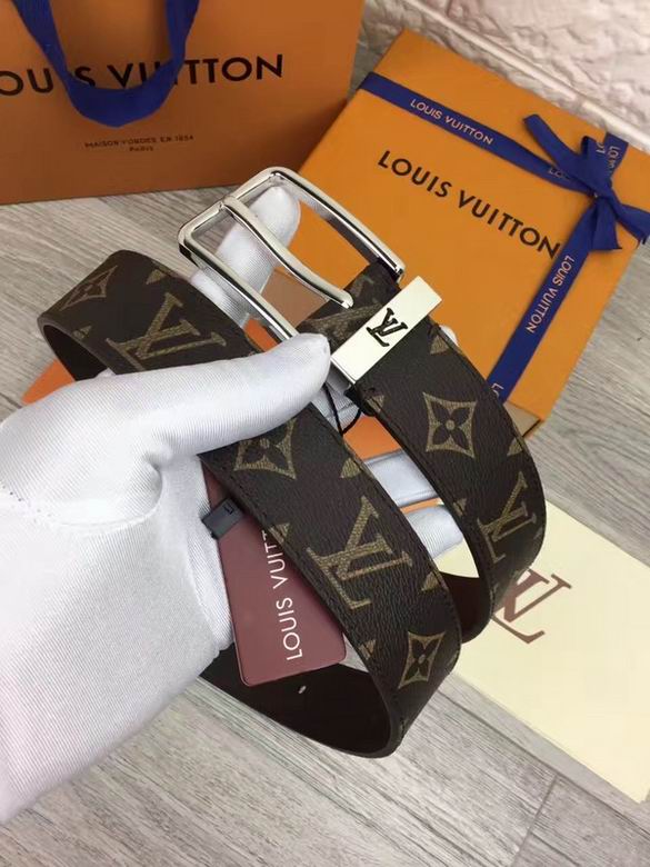 LV Belt 34mmX95-125CM  7D  (5)