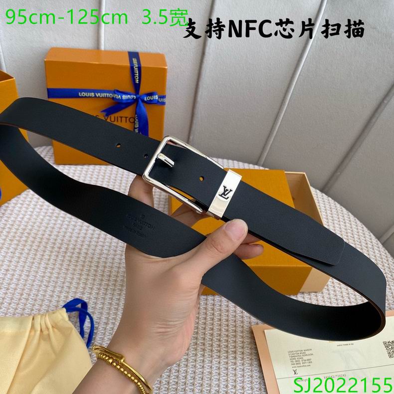 LV Belt 35mmX95-125cm 7D (116)