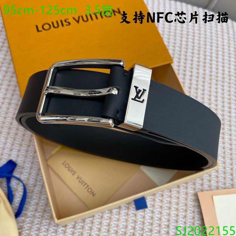 LV Belt 35mmX95-125cm 7D (118)