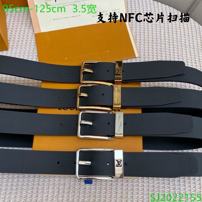 LV Belt 35mmX95-125cm 7D (119)