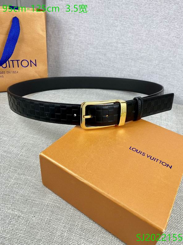 LV Belt 35mmX95-125cm 7D (129)