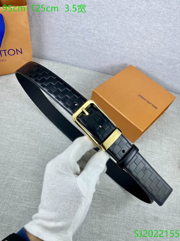 LV Belt 35mmX95-125cm 7D (130)