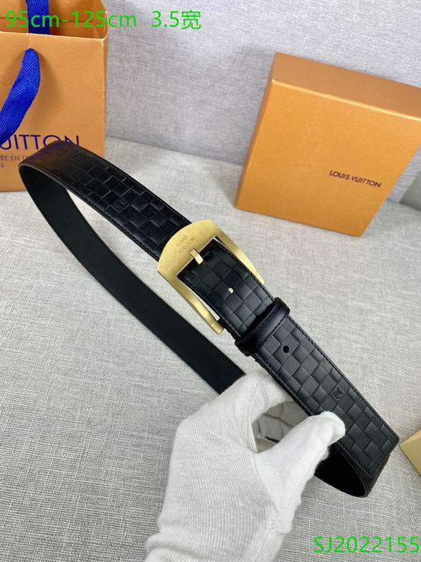 LV Belt 35mmX95-125cm 7D (134)