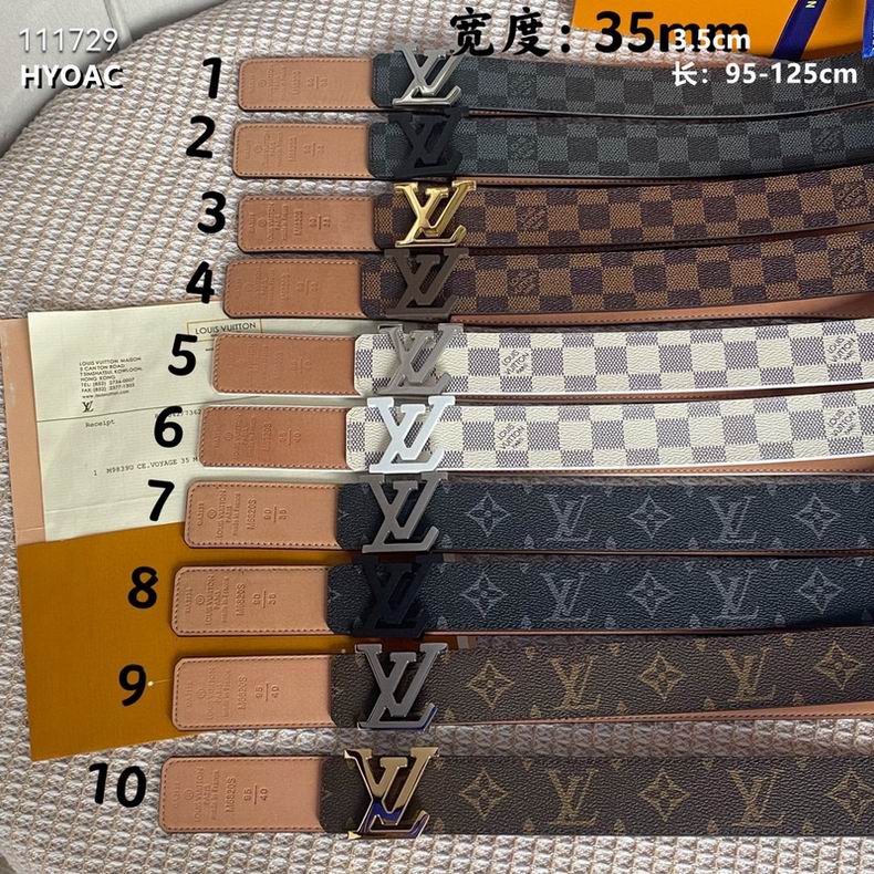 LV Belt 35mmX95-125cm 8L (35)