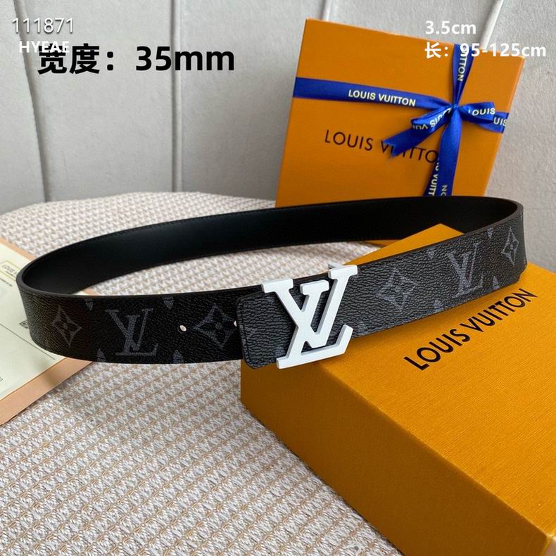 LV Belt 35mmX95-125cm 8L (58)