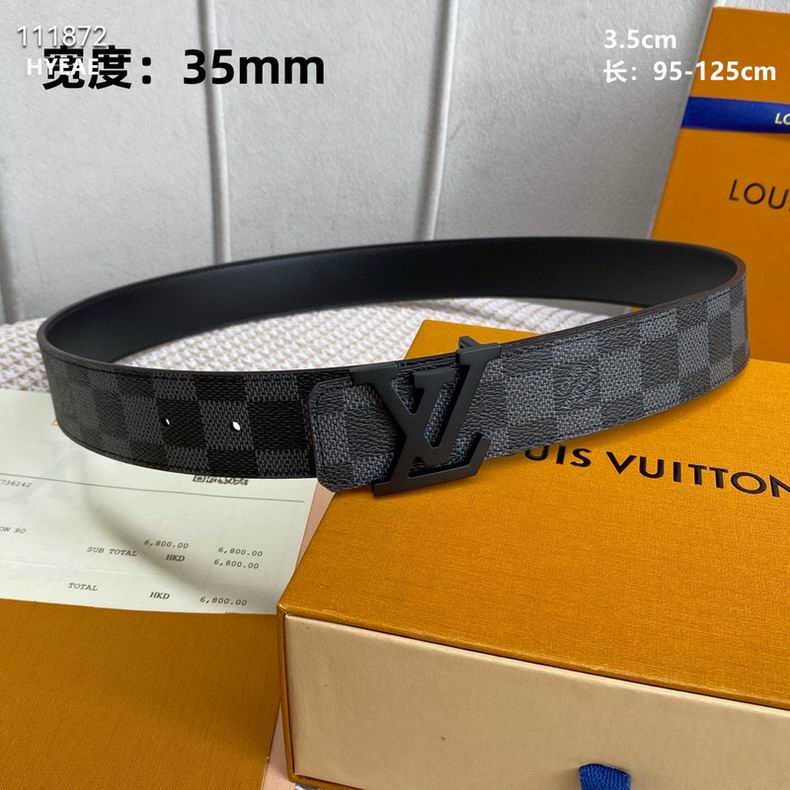 LV Belt 35mmX95-125cm 8L (61)