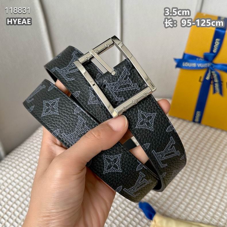 LV belt针扣 35mmX95-125cm 8L  (1)