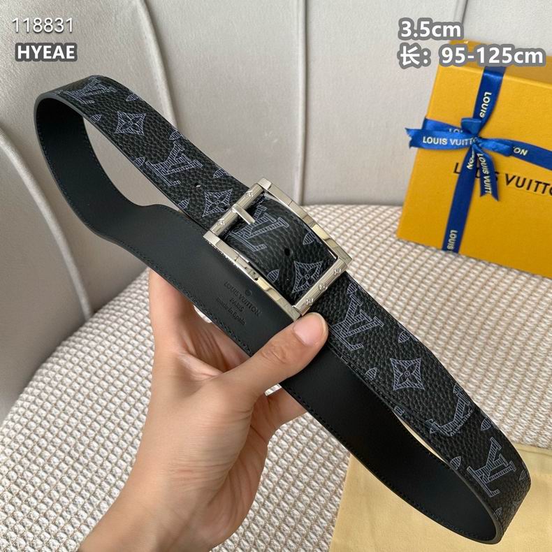 LV belt针扣 35mmX95-125cm 8L  (3)