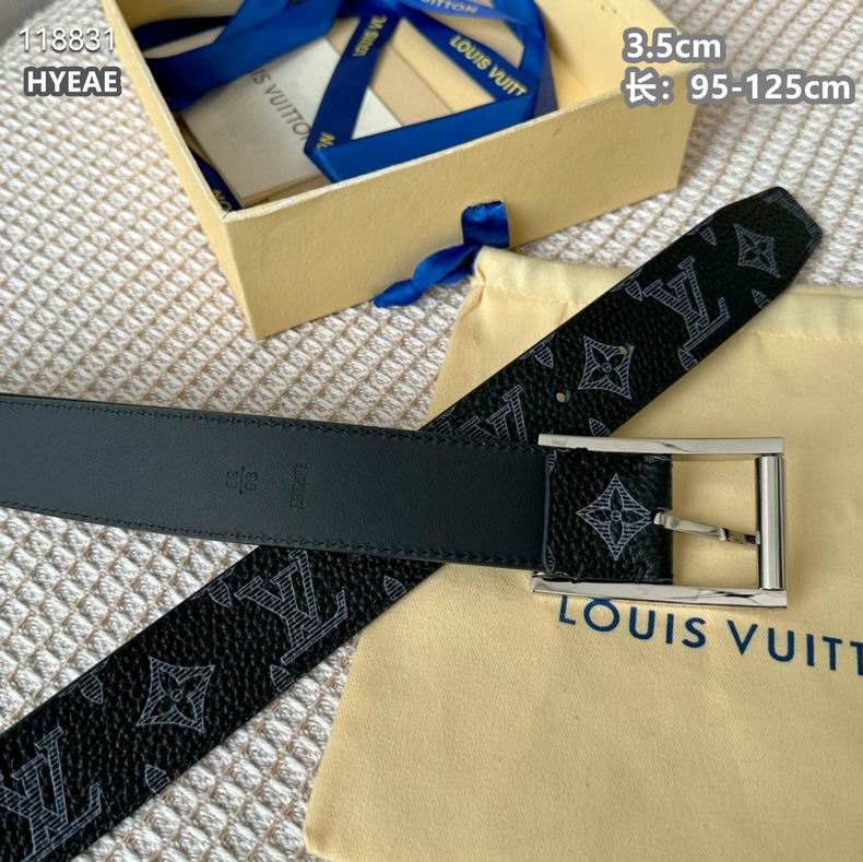 LV belt针扣 35mmX95-125cm 8L  (4)