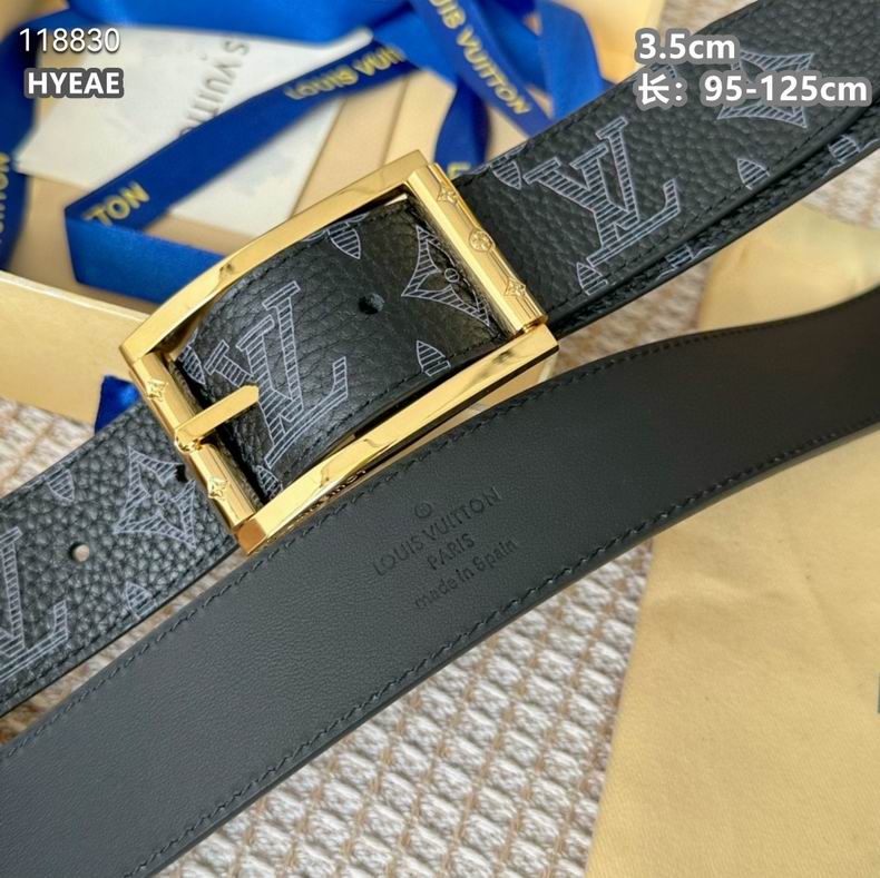 LV belt针扣 35mmX95-125cm 8L  (8)