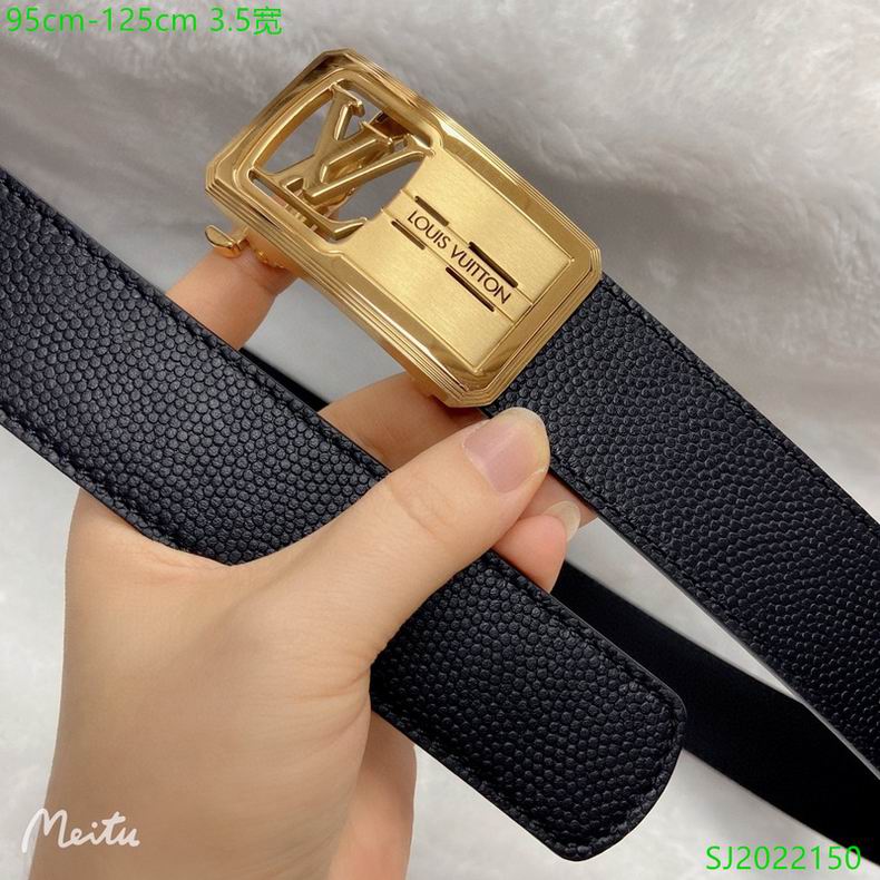 LV belt 自动扣 35mmX95-125cm 7D (1)