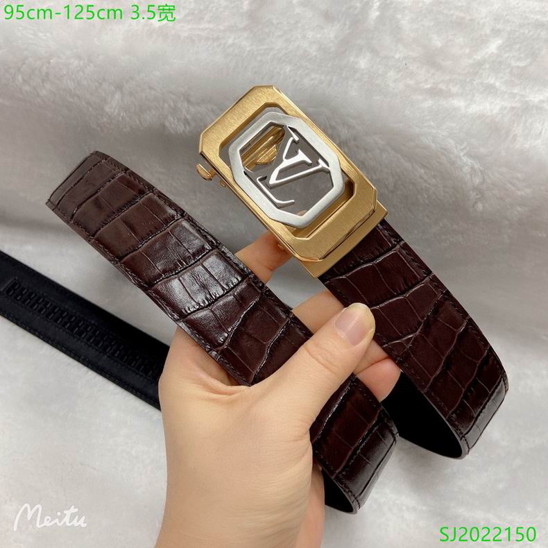 LV belt 自动扣 35mmX95-125cm 7D (2)