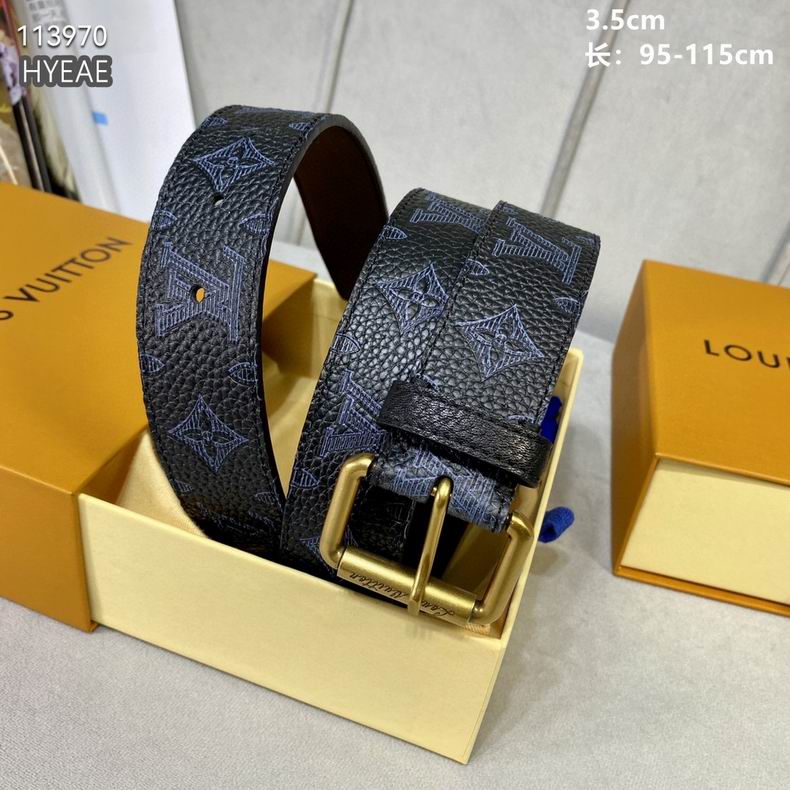 LV belt 针扣35mmX95-115cm 8L  (2)