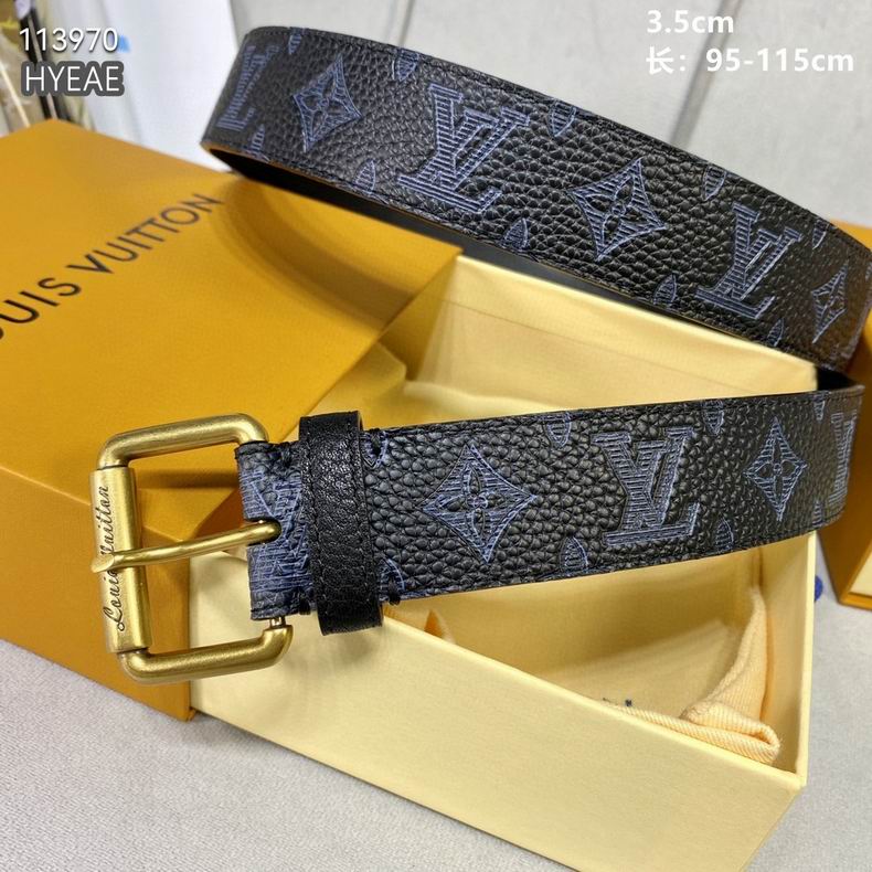 LV belt 针扣35mmX95-115cm 8L  (3)