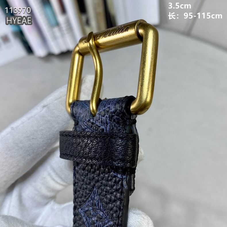 LV belt 针扣35mmX95-115cm 8L  (5)