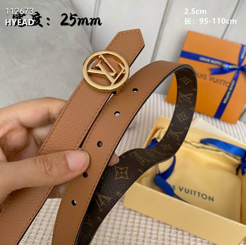 LV belt 25mmX95-110cm 8L01 (8)