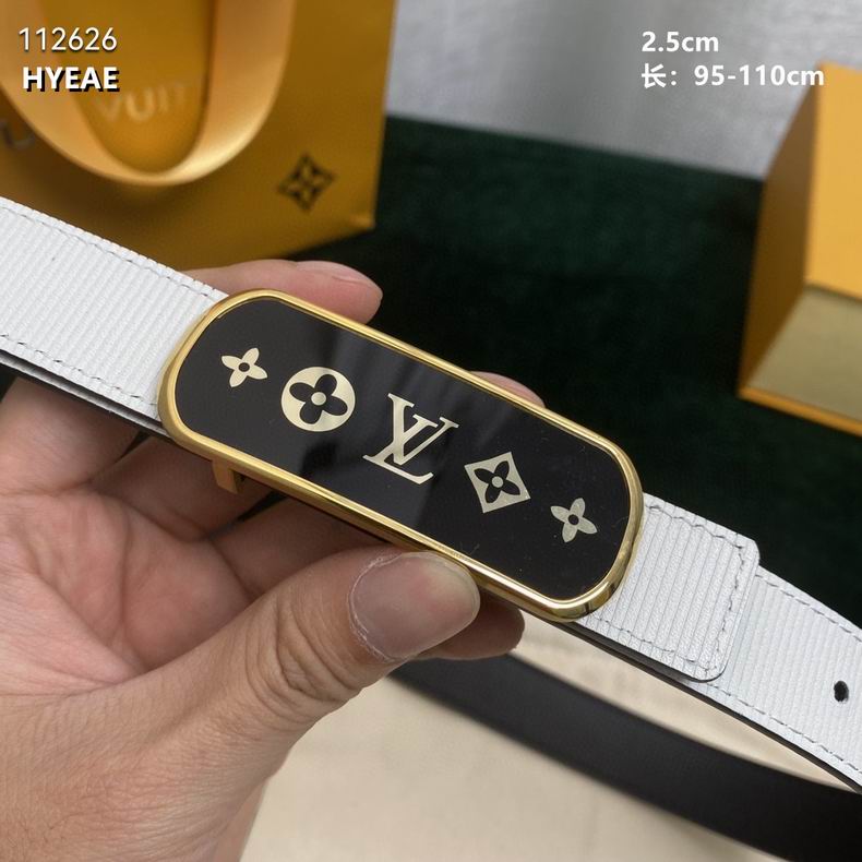 LV belt 25mmX95-110cm 8L03 (5)
