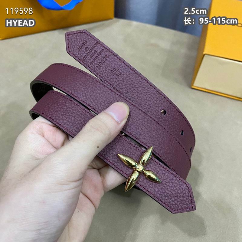 LV belt 25mmX95-115cm 8L (34)
