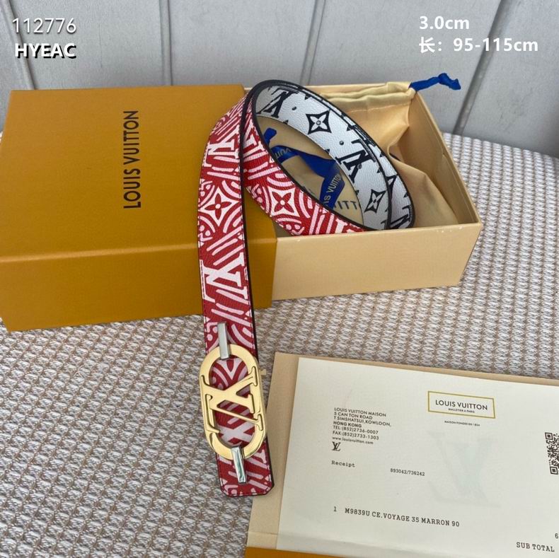 LV belt 30mmX95-115cm 8L (40)