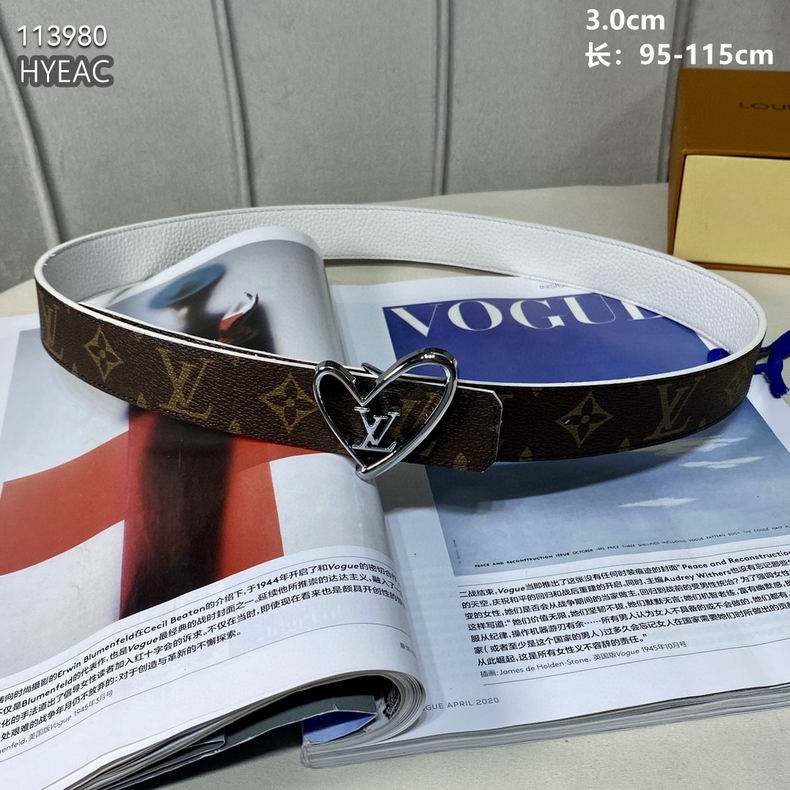 LV belt 30mmX95-115cm 8L (52)