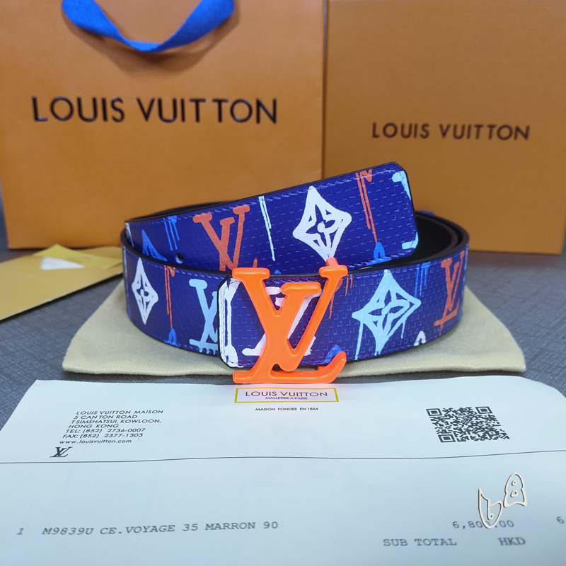 LV belt 38mmX80-125cm lb (35)