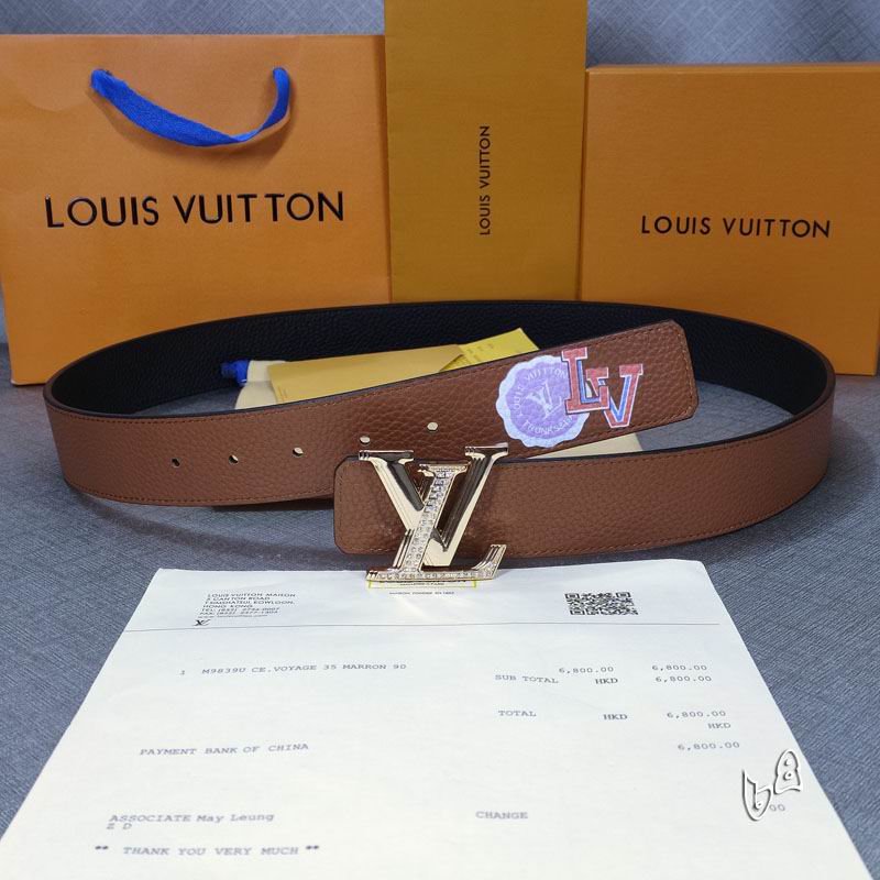 LV belt 38mmX80-125cm lb (35)