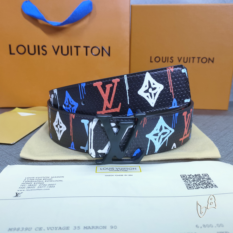 LV belt 38mmX80-125cm lb (38)