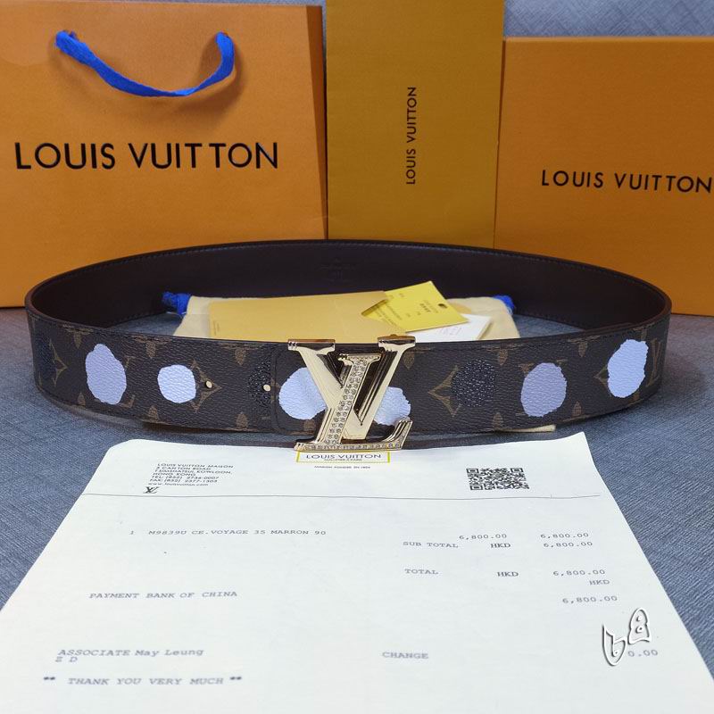 LV belt 38mmX80-125cm lb (52)