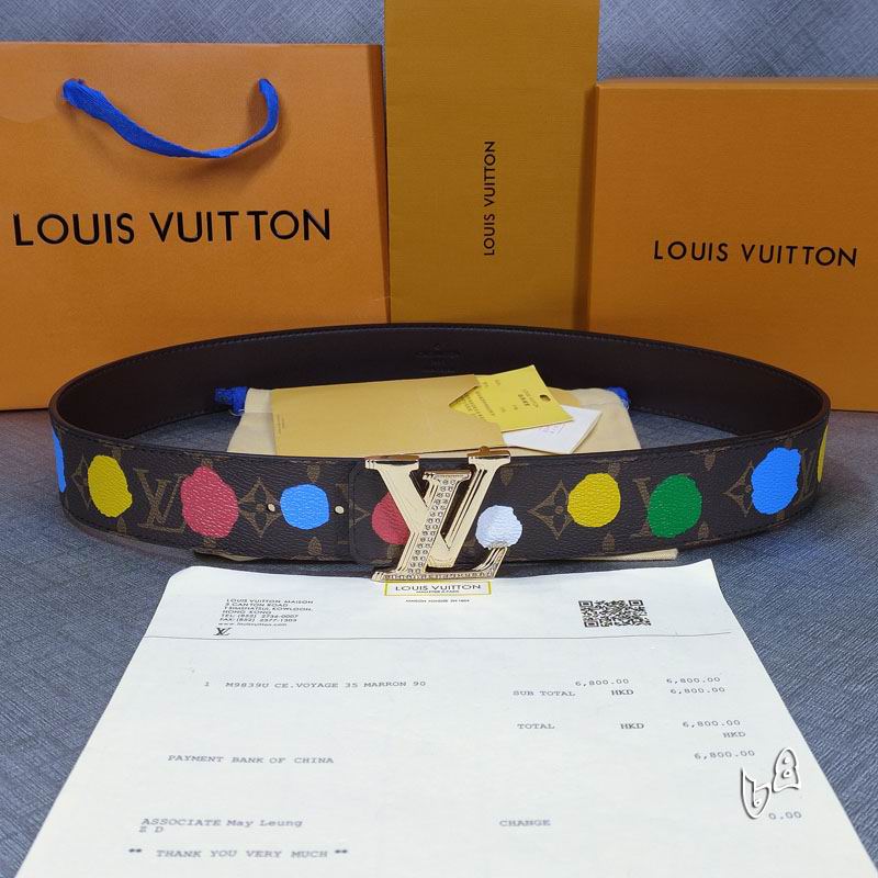 LV belt 38mmX80-125cm lb (58)