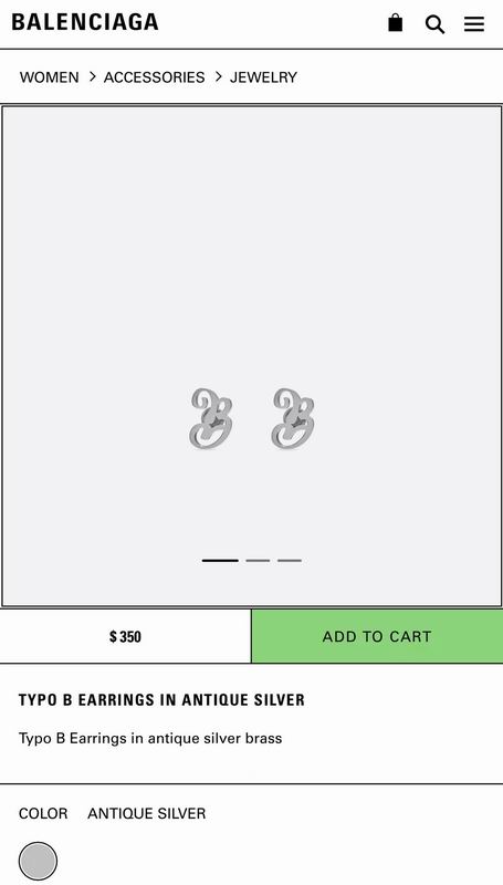 Balenciaga Earring 05lyr158 (14)