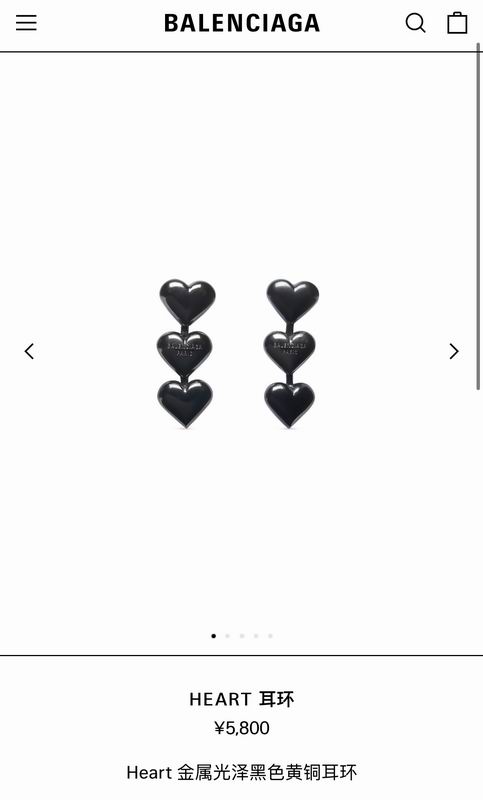 Balenciaga Earring 05lyr82 (11)