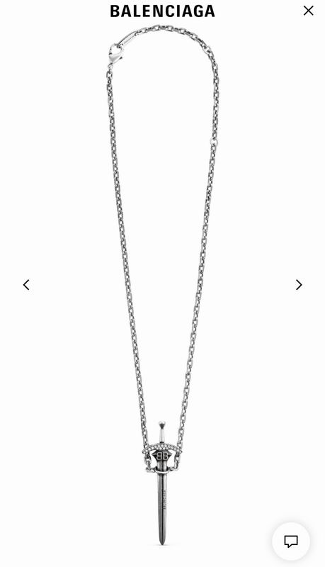 Balenciaga Necklace 05lyr28 (6)