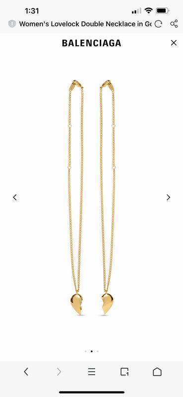 Balenciaga Necklace 05lyr35 (11)