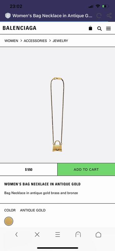 Balenciaga Necklace 05lyr42 (8)