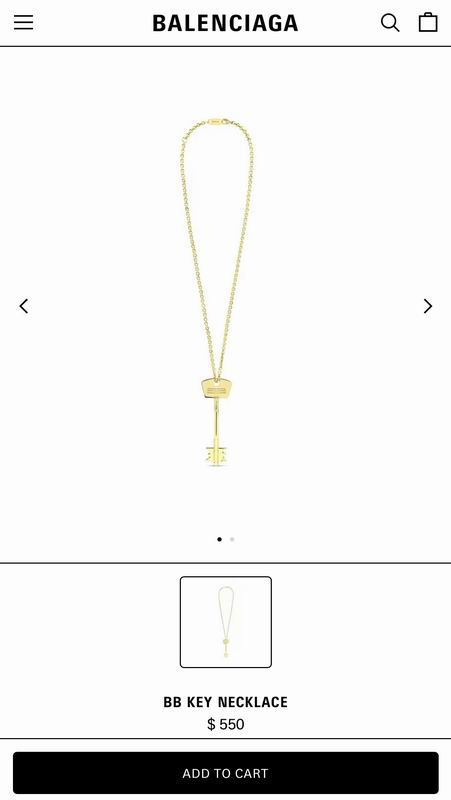 Balenciaga Necklace 05lyr45 (16)