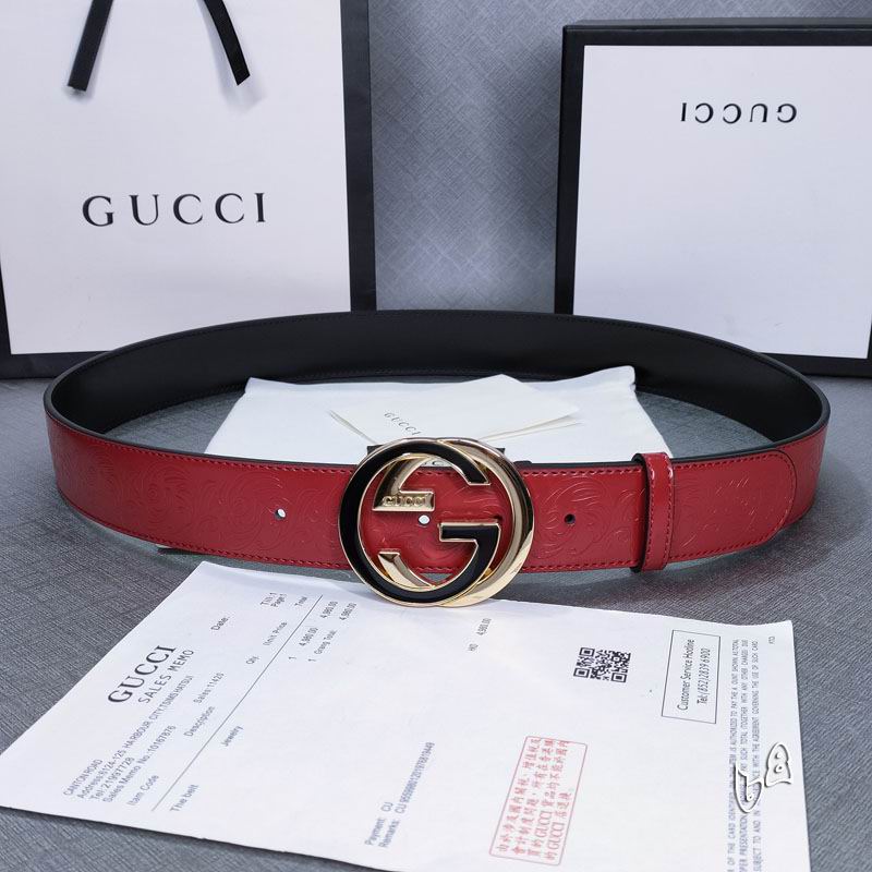 Gucci belt 38mmX90-125cm lb (1)