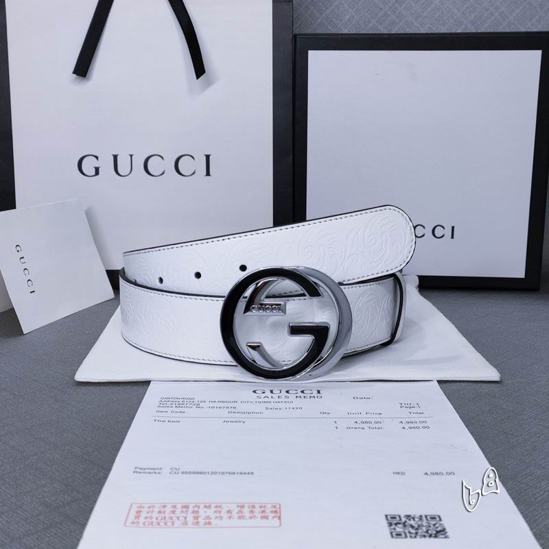Gucci belt 38mmX90-125cm lb (12)