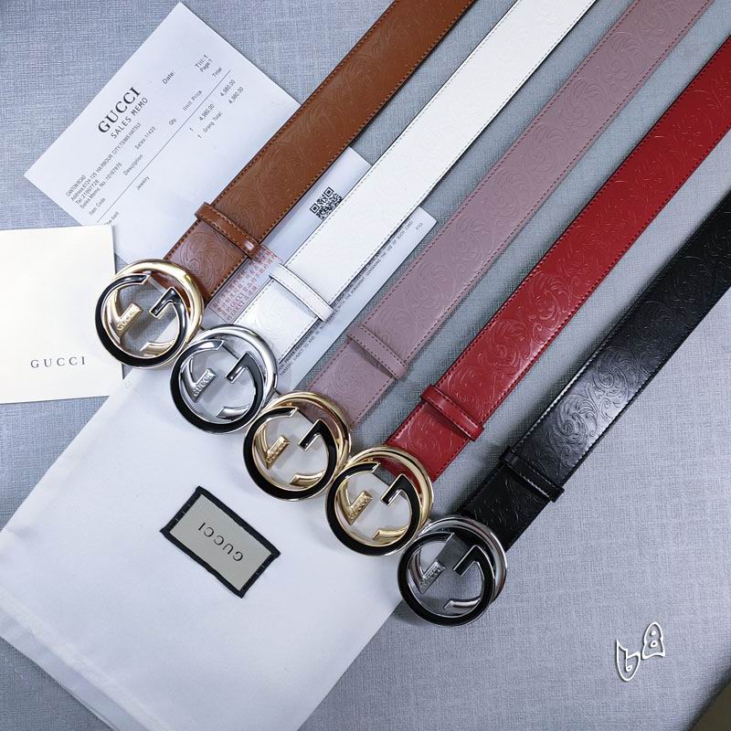 Gucci belt 38mmX90-125cm lb (16)