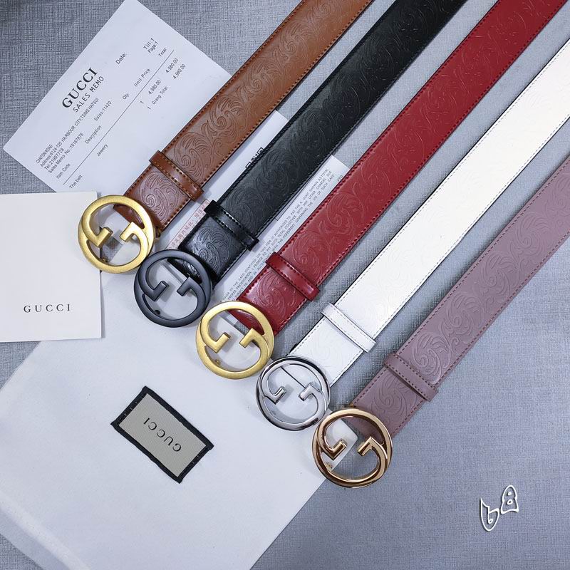 Gucci belt 38mmX90-125cm lb (16)