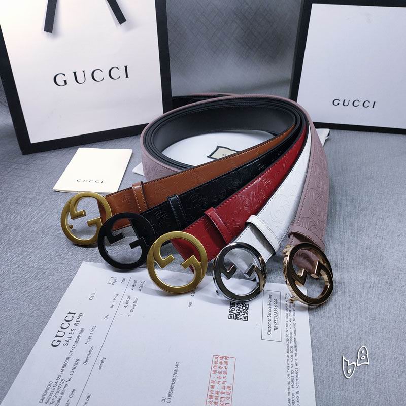 Gucci belt 38mmX90-125cm lb (17)