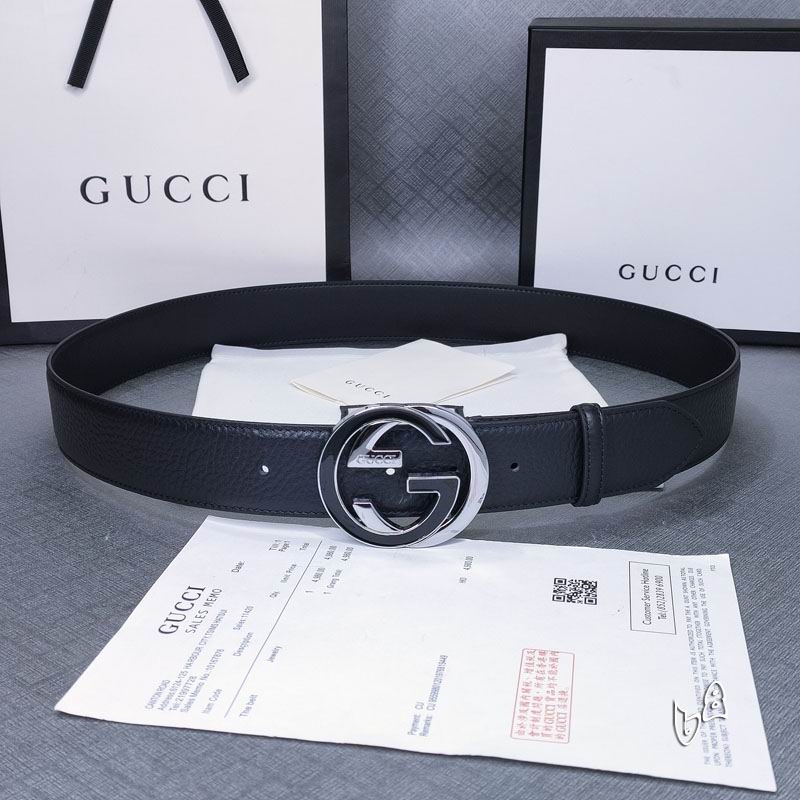 Gucci belt 38mmX90-125cm lb (18)
